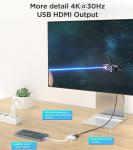 USB-C to HDMI Adapter for 4K Video Output
