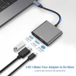 USB C to HDMI Multiport Adapter with Fast Charging