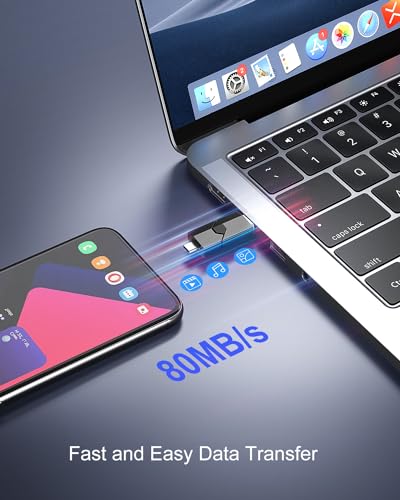 Vansuny 128GB Dual USB C Flash Drive