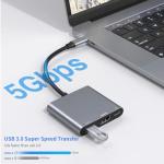 USB C to HDMI Multiport Adapter with Fast Charging
