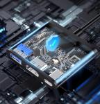 USB C SD Card Reader with Dual Ports