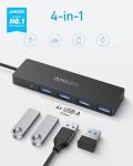 Anker 4-Port Ultra-Slim USB-C Data Hub