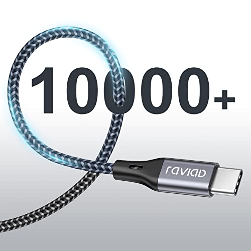 RAVIAD USB-C Fast Charging Cable 3-Pack