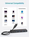 Anker 4-Port Ultra-Slim USB-C Data Hub