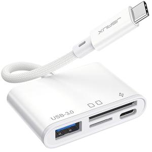 4-in-1 USB C SD Card Reader & Hub
