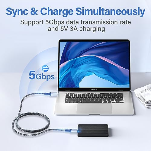 USB C to Micro B Cable 0.5M