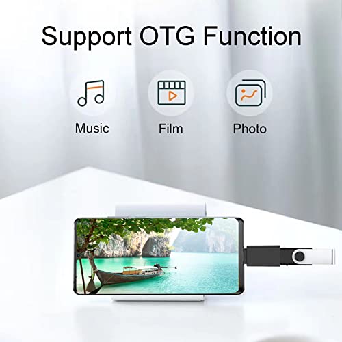 LacyMC USB-C to USB-A Adapter 2 Pack