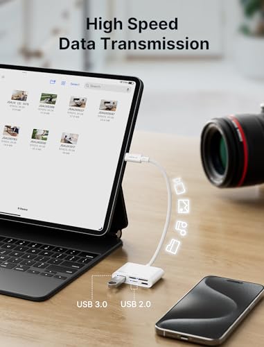 4-in-1 USB C SD Card Reader & Hub