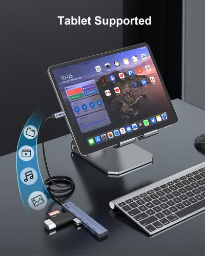 Aceele Aluminum USB-C Hub with 4 Ports