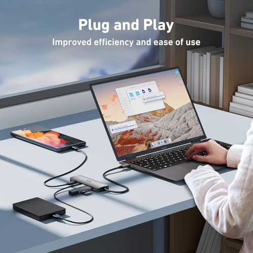 Uni USB C Hub 10Gbps with 4 Ports