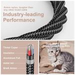 1M Braided USB A to C Fast Charging Cable