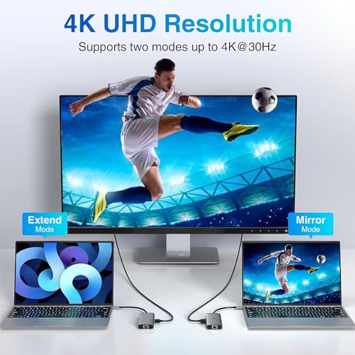 9-in-1 USB-C Hub Adapter for Laptops