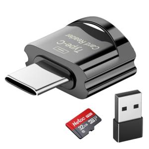 USB-C Micro SD Card Reader with Adapter