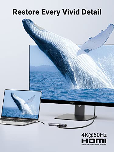 UGREEN Multiport USB C Hub with Ethernet and HDMI