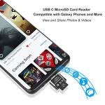 USB-C Micro SD Card Reader with Adapter