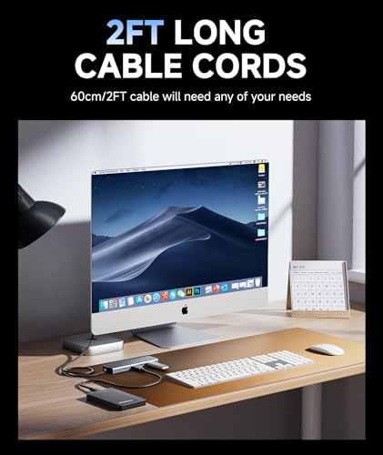 Aceele 10Gbps USB-C Hub with 4 Ports