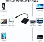 USB-C to VGA Adapter for Monitors and Projectors