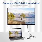 USB-C to VGA Adapter for Monitors and Projectors