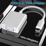 USB C to VGA Adapter for Thunderbolt 3 Devices