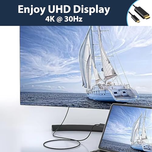 USB C to HDMI Cable 1.8m - 4K Ready