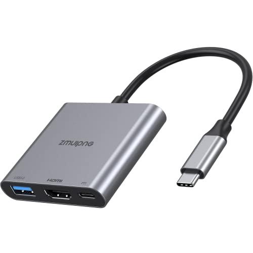 USB-C to HDMI 3-in-1 Adapter 4K Converter