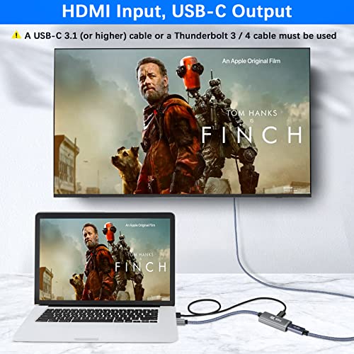 USB-C to HDMI 4K Adapter with Power Charging
