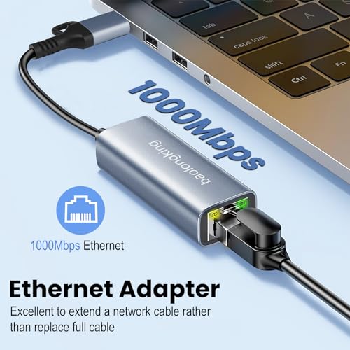 USB-C to Ethernet Adapter, 1000 Mbps