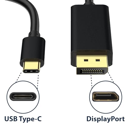 Pipestation USB-C to DisplayPort Cable - 1.8m