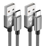 Yosou 2M USB-C Fast Charging Cable 2-Pack