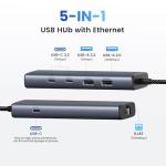 UGREEN 10Gbps USB-C Hub with Ethernet and Ports