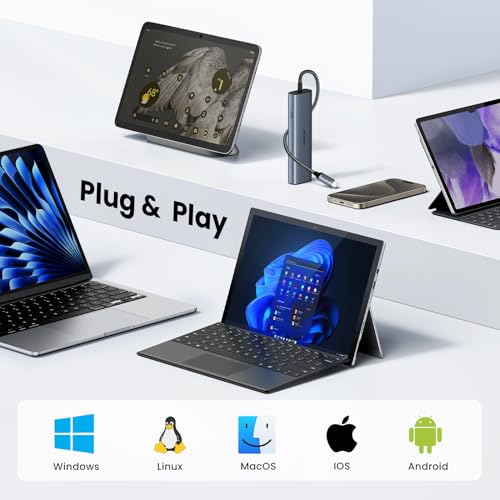 UGREEN 10Gbps USB-C Hub with Ethernet and Ports
