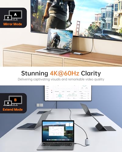 NOVOO 9-in-1 USB-C Hub with 4K HDMI