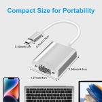 USB-C to VGA Adapter for MacBook and Galaxy