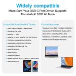 USB-C to VGA Adapter for MacBook and Galaxy