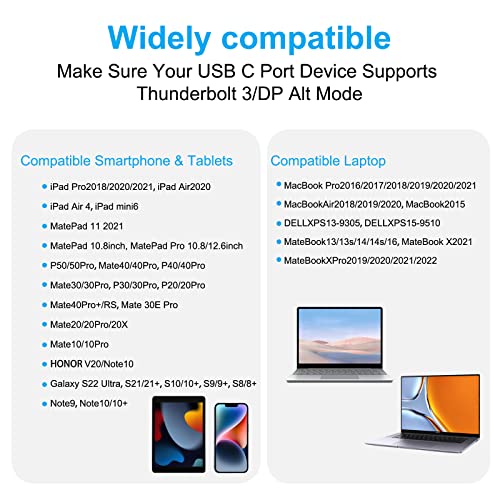 USB-C to VGA Adapter for MacBook and iPad