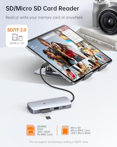 NOVOO 9-in-1 USB-C Hub with 4K HDMI