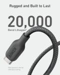 Anker Bio-Braided USB-C Cable 2 Pack, 6 ft