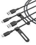 Anker Bio-Braided USB-C Cable 2 Pack, 6 ft