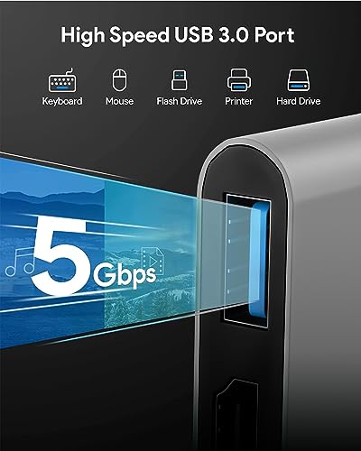 USB C to HDMI 3 in 1 Adapter, 4K Support