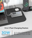 7-Port USB-C Hub with Fast Charging Ports