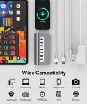 7-Port USB-C Hub with Fast Charging Ports