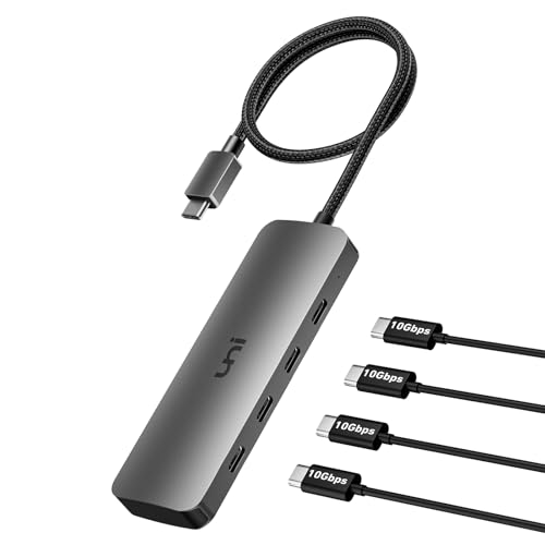 uni USB-C Hub 4 Ports 10Gbps Multiport Adapter