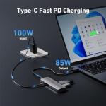 uni USB C Hub with 100W PD and 4 Ports