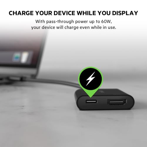 Belkin USB-C to HDMI Adapter with Charging Port