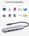 NOVOO USB C Hub with 4K HDMI and 3 USB-A