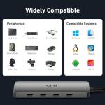 uni USB C Hub with 100W PD and 4 Ports