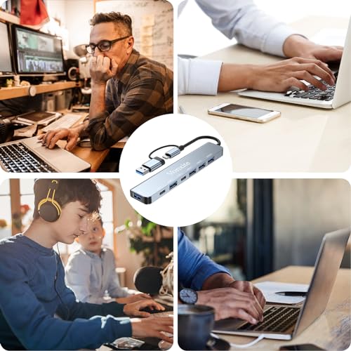Vonxite 7-in-1 USB-C Multiport Hub