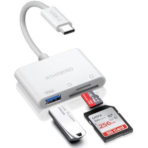 KiWiBiRD USB-C SD Card Reader & OTG Adapter
