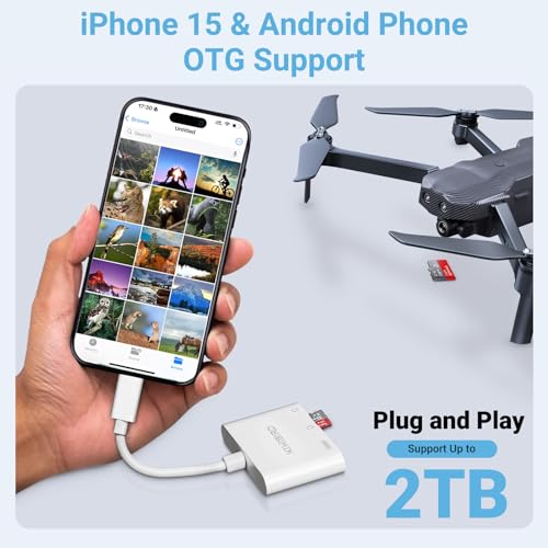 KiWiBiRD USB-C SD Card Reader & OTG Adapter