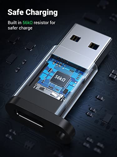 UGREEN USB to USB-C Adapter for Fast Charging